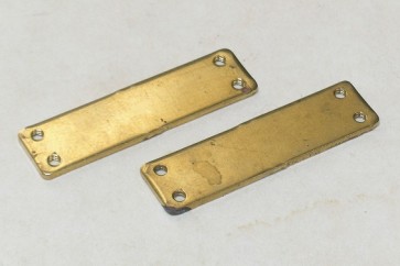 1707B2B Brass Extension Plates (1pr)