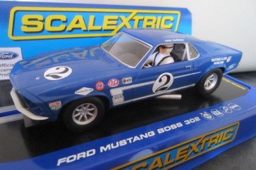 Scalextric Ford Mustang Boss 302. USA only Special Edition (one only)
