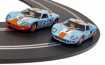 Scalextric Ford GT40 GULF twin pack - C4071