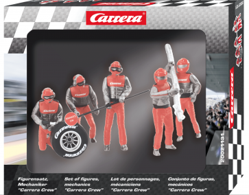 Carrera 132 Set of figures, mechanics, Carrera Crew - 21131