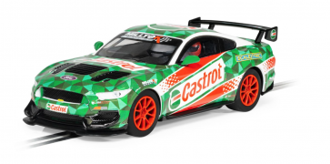 Scalextric C4327 Ford Mustang GT4 - Castrol Drift Car