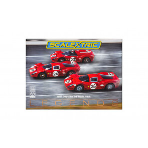 Scalextric C4391A 1967 Daytona 24 Triple Pack Limited Edition